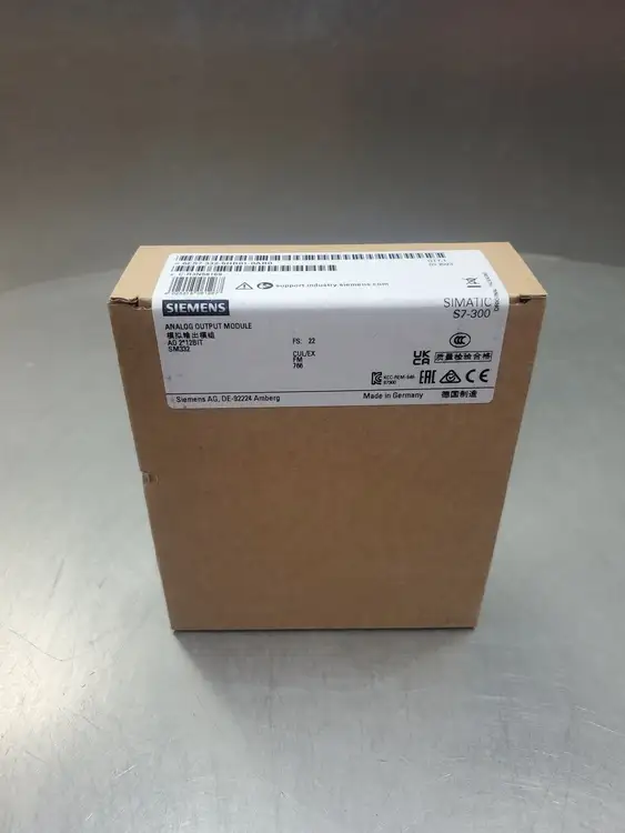 Used Siemens 6ES7 332-5HB01-0AB0 PLC Input & Output | Palmetto Automation #1150738
