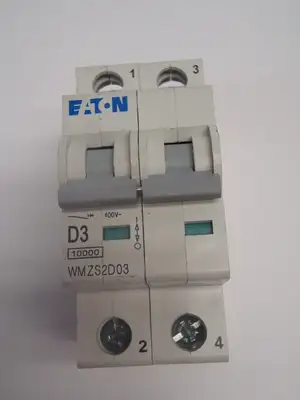 Used Eaton 2 Pole Circuit Breaker Din Rail 5kA, Miniature Circuit Breaker Circuit Breakers Michigan US | Maverick Industrial Sales #1394651