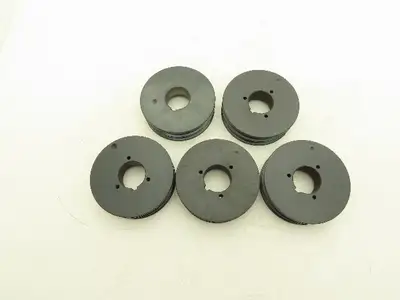 Browning 2TB54 5V, A, B V Belt Sheave 2 Groove 5-3/4" OD QD Bushed Lot of 5