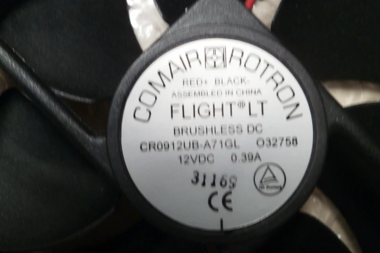 New | in-Stock Comair Rotron Flight LT Fan CR0912UB-A71GL Temperature Controls Arizona US | ASSET CONVERSION SPECIALISTS, INC. #321913