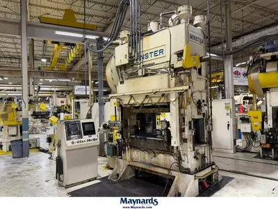 1995 MINSTER P2-150-Geared Straight Side Mechanical Stamping Presses | Rygate LLC (4)