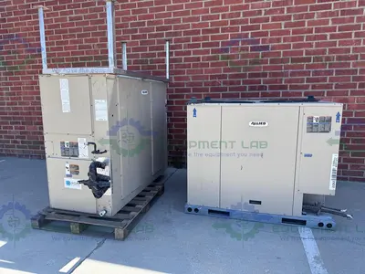 USED ALLIED 21B41 ELA120S4D-1Y 10 TON AIR CONDITIONER W/ ELS120S4T1Y CONDENSING UNIT