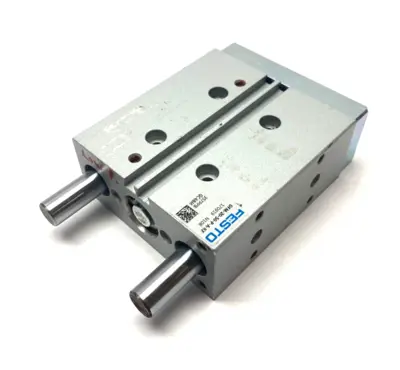 USED FESTO GUIDED DRIVE CYLINDER 50MM STROKE 20MM BORE 170919
