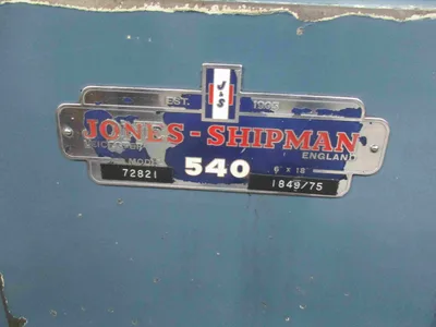 USED JONES AND SHIPMAN 540