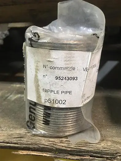 New | in-Stock ATLAS COPCO NIPPLE PIPE - 95243093 Construction Equipment Parts Pennsylvania US | East West Machinery & Drilling #1416488