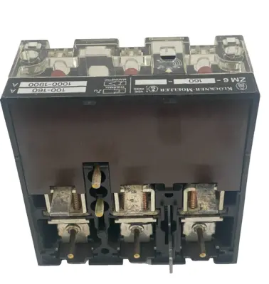 NEW KLOCKNER MOELLER ZM 6-160 TRIP BLOCK ZM6160