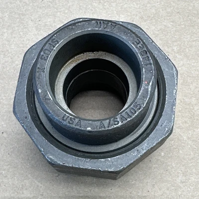 1" 3000 Socket Weld Union SA/A105 Forged Steel Fitting || (3) NOS - WARRANTY!