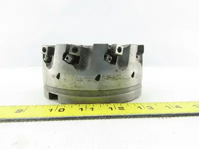Dijet SMC 5.010-10552 5" Indexable Face Mill Cutter 1-1/2" Arbor 10 Flute