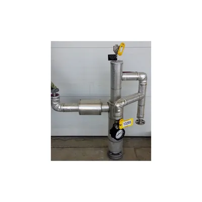 Used 1" Stainless Steel Cartridge Pressure Filter Pall Filtration