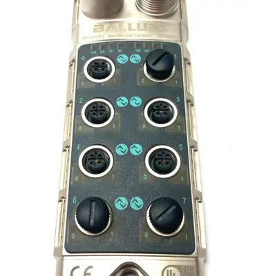 USED BALLUFF SILVER LINE I/O LINK MASTER NETWORK BLOCK BNI PNT-508-105-Z015