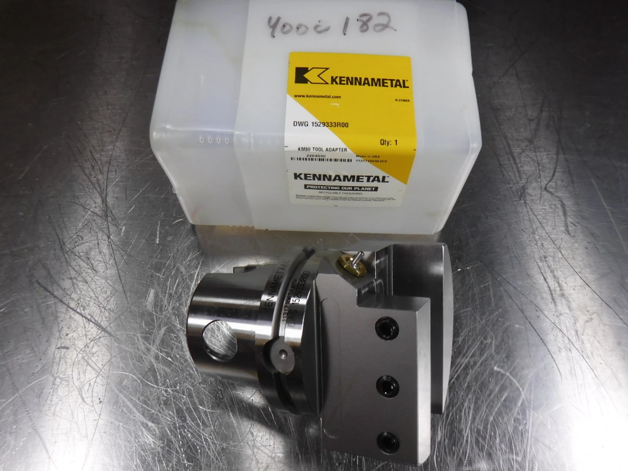Kennametal KM80 1" Lathe Tool Holder 1529333R00  (LOC1233C)