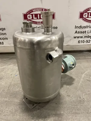 Axtel Industries 316SS 10L Reservoir w/ Saiex SX-1-HE-2-2 Sensor