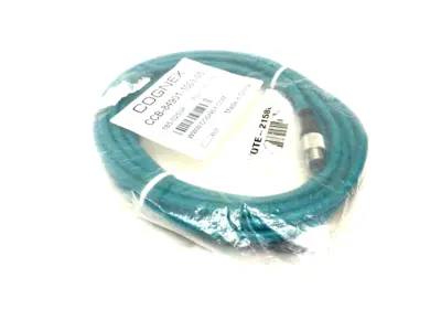 NEW COGNEX ETHERNET CABLE 5M A-CODED RJ45 TO M12 8-PIN