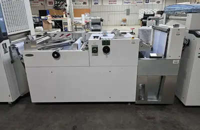 USED 2015 HUNKELER ROLL TO SHEET 22” WIDE CONVERSION LINE