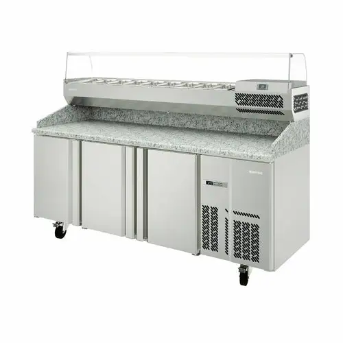Infrico IRT-MPG1980-COMBO 78" MPG Series Pizza Prep Table w/ Refrigerated Base, 115v