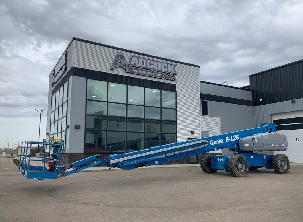 Used 2007 GENIE S-125 TELESCOPIC BOOM LIFT (REFURB) Telescopic Boom Lifts Alberta CA | Adcock Equipment #1418150