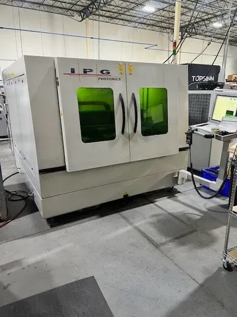 Used IPG PHOTONICS IPG 4000 Watt Cube 4' x 4' fiber laser Laser Cutters California US | Maurice Cohen #1229320