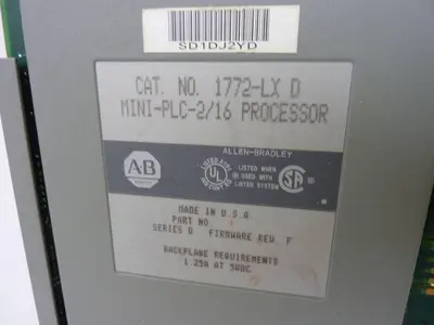 USED ALLEN BRADLEY 1772-LX