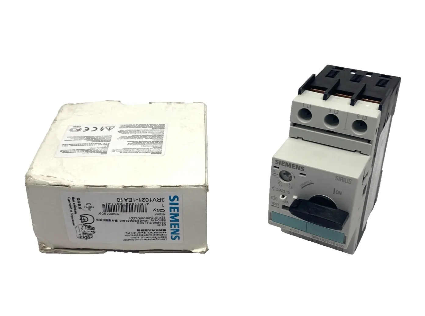 New | in-Stock Siemens 3RV1021-1EA10 Circuit Breakers Michigan US | Maverick Industrial Sales #1459768