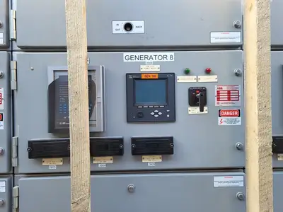 5 kV E-House Genset Control Room PDC w/ 9 x 1200 amp Breaker