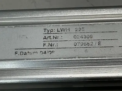 Used NOVOTECHNIK LWH 225 Transducers Michigan US | Ideal Machinery #1173993