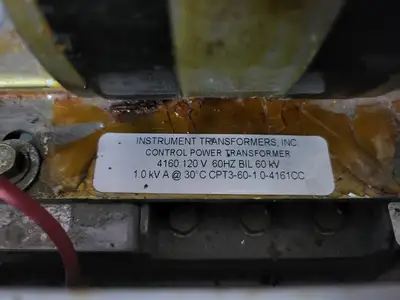 Vacuum Contactor 5 kV x 400 Amps w/ 1200 Amp Load Interrupter & Controller