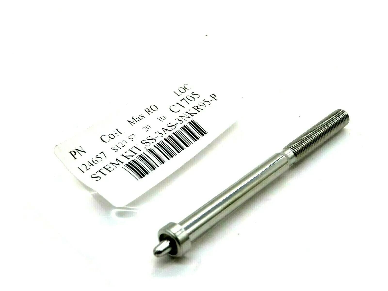 NEW SWAGELOK SS-3AS-3NKR95-P NEED VALVE STEM SS3AS3NKR95P