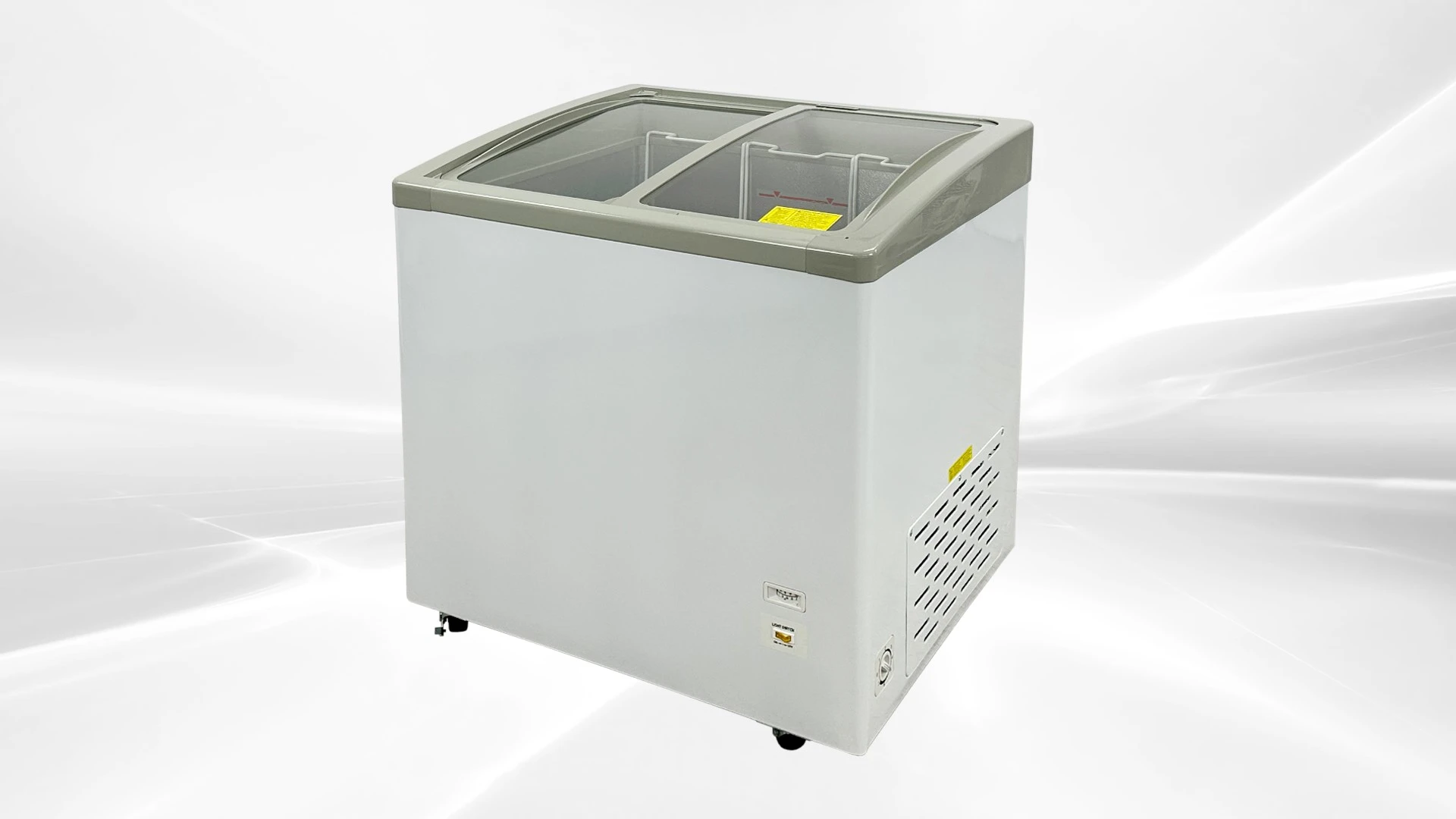 171-0354 31" Glass Self Contained Ice Cream Freezer