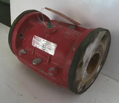 SPC9311  Valve 2.5" Red Valve pinch valve, model Type A, pneumatic operator, rubber contact parts