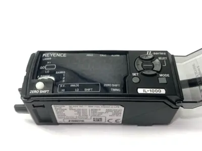USED KEYENCE ANALOG LASER SENSOR AMPLIFIER MAIN UNIT CUT CORD