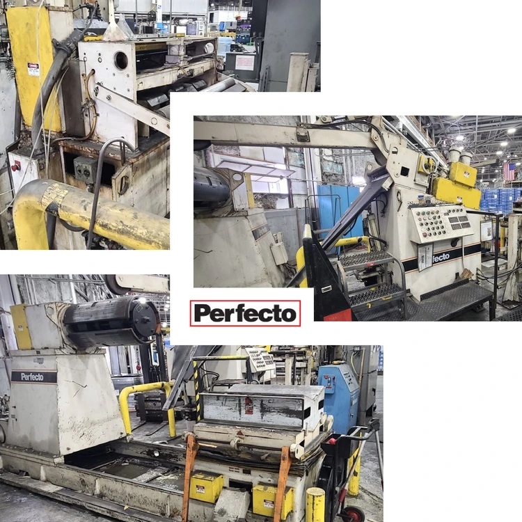 Used 1993 PERFECTO RS20-30B / 2.2-30-9 / 400-30 Servo Feeders Michigan US | Alma Machinery #902137