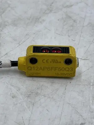 Used BANNER BANNER Q12AP6FF50Q3 Sensors | ND Industrial Surplus #1213647