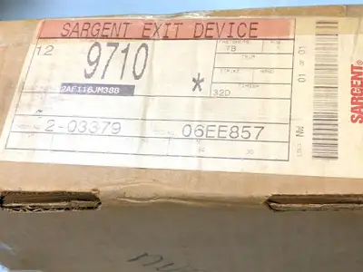 9710 | Sargent  Vertical Rod Exit Device - New Other