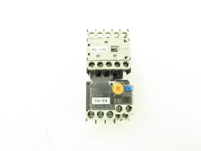 Fuji SK12L Motor Starter Contactor 5.5kW 600V TK12W & Thermal Overload 1.7-2.6A