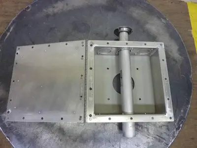 USED METAL FABRICATOR PANEL287