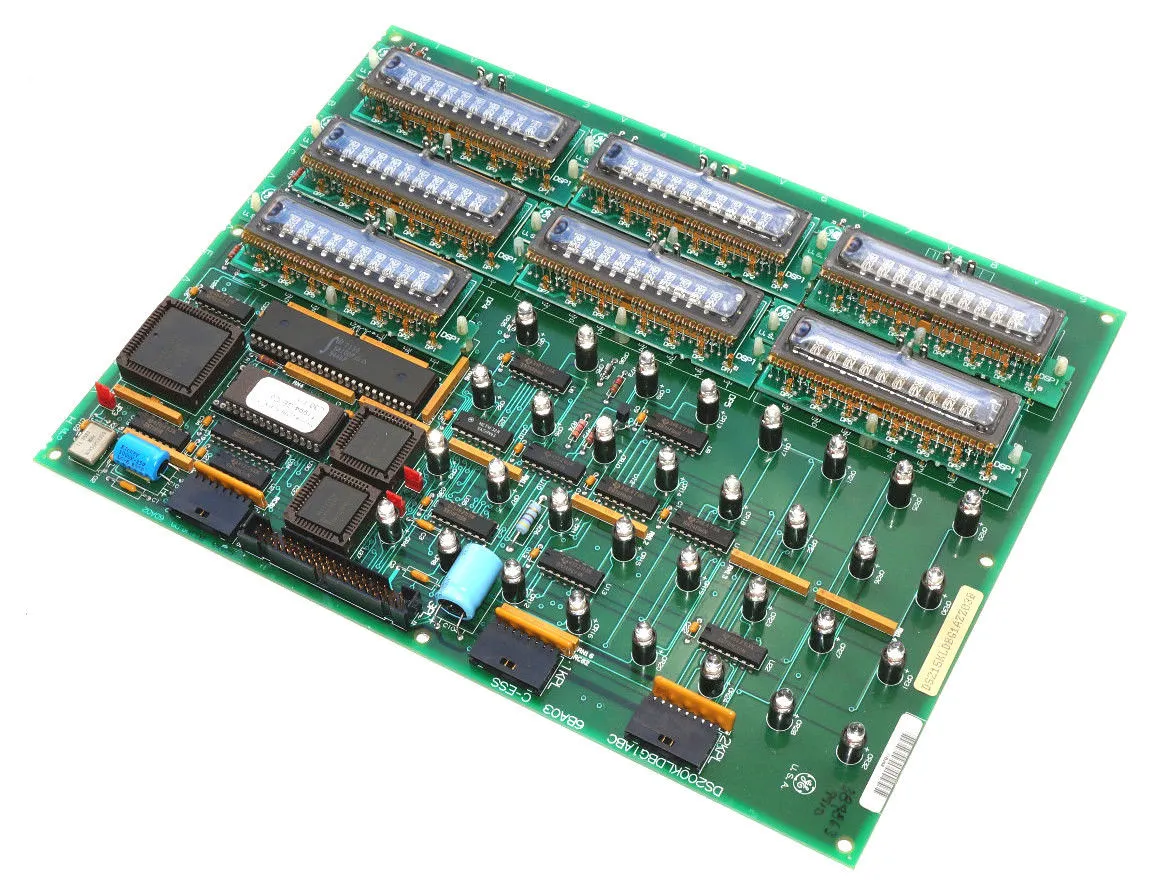 USED GENERAL ELECTRIC DS200KLDBG1ABC DISPLAY BOARD KLDBG1, DS215KLDBG1AZZ03B