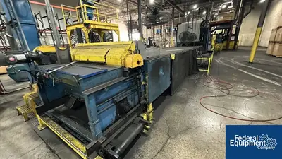 USED Sandvik 60" x 40' Sandvik Belt Flaker