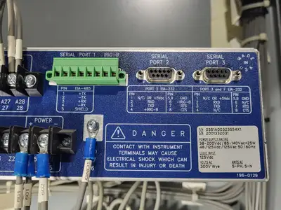 25kV 1200A 3ph Switchgear Unit w/ (2) Power Vac Breaker VB1 27.0-16-0