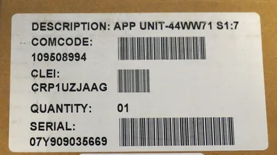 NEW LUCENT ALCATEL 44WW71 RADIO CONTROL CARD CRP1UZJAAG