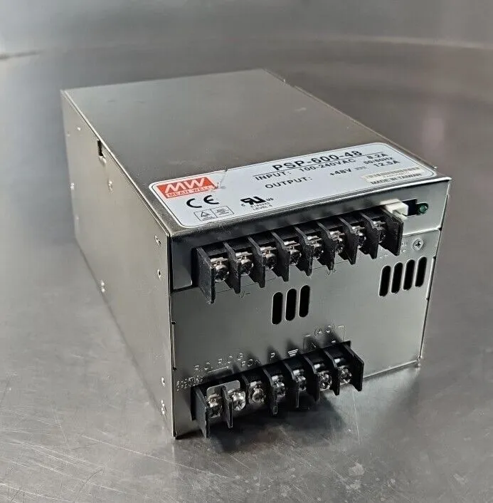 Mean Well PSP-600-48 AC/DC Single Output Enclosed Power Supply. Loc4C-17