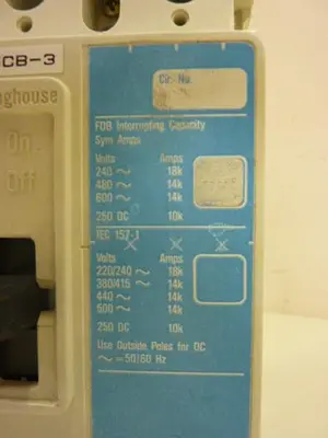 USED WESTINGHOUSE FDB3015L