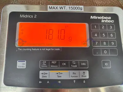 Used MINEBEA INTEC CAPS1U-20CC-LU STAINLESS STEEL SCALE 10X10 W/ MIS2UR-V2, 30 LBS Scales California US | Equipment Lab #1394837