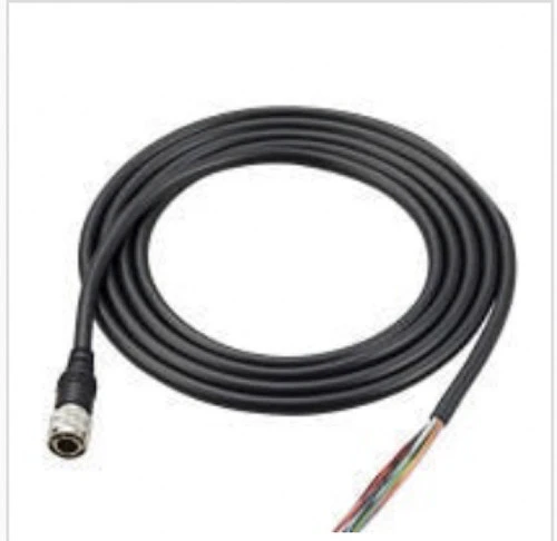 Keyence OP-87444 Sensor Panel/Monitor Power Cable, M8 4-Pin, Strand Wire, 5 m [New]