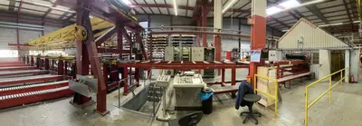 USED STAM SIEMPELKAMP SANDWICH PANEL LINE CNC