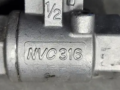 Plug Grout with 1/2" 2000WOG Stainless Steel Ball Valve