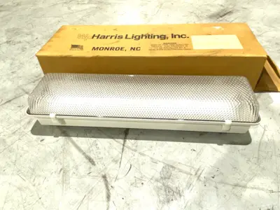 USED WF HARRIS FACILITY LIGHTING UNIT CLEAR PRISM