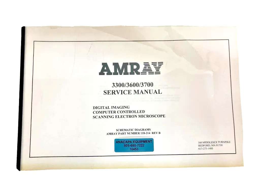 USED Amray 118-214
