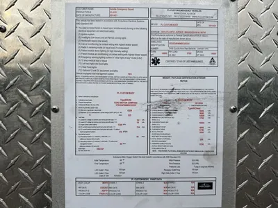 Used 2021 FORD PL CUSTOM AMBULANCE Misc Trucks Minnesota US | Carco Truck & Equipment #1514130