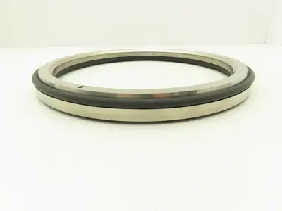 Espey KOM G1762 Carbon Ring Seal w/Rubber O-Ring 12-3/4" OD x 10-3/4" ID