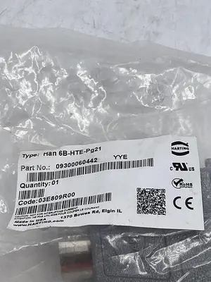 New | in-Stock HARTING HARTING 09300060442 Misc Electrical & Power Parts | ND Industrial Surplus #1213326